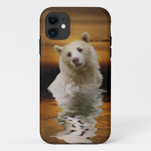Beer Ontwerp voor Dier en Wildlife-Supporters Case-Mate iPhone Case (Achterkant)