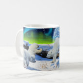 Beer Ontwerp voor Dier en Wildlife-Supporters Koffiemok (Voorkant links)