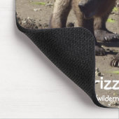 Beer Ontwerp voor Dier en Wildlife-Supporters Muismat (Hoek)