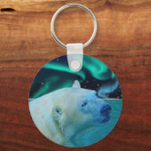 Beer Ontwerp voor Dier en Wildlife-Supporters Sleutelhanger (Voorkant)