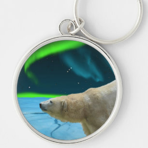 Beer Ontwerp voor Dier en Wildlife-Supporters Sleutelhanger