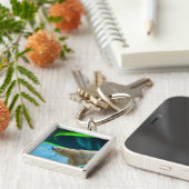 Beer Ontwerp voor Dier en Wildlife-Supporters Sleutelhanger (Zijkant)