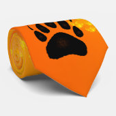 Beer Ontwerp voor Dier en Wildlife-Supporters Stropdas (Opgerold)