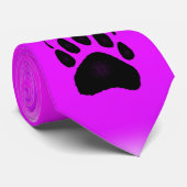 Beer Ontwerp voor Dier en Wildlife-Supporters Stropdas (Opgerold)