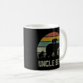 Beer oom Three Cub Kinder Father Day Uncles Koffiemok (Voorkant rechts)