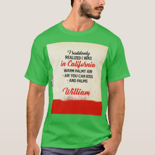 Beer op de baard dat ik plotseling realiseerde da T-shirt