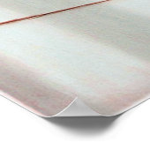 "Beer op een bike" Poster (Hoek)