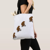 Beer op een fiets – Wilde rit trillingen Tote Bag (Dichtbij)
