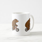 Beer op een fiets – Wilde rit vibes Koffiemok (Voorkant rechts)