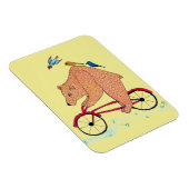 Beer op Fietsmagneet Magneet (Rechterzijde)