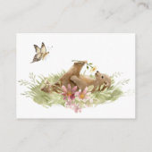 *~* Beer op gras Genieten van bloemen Breng een bo Informatiekaartje (Achterkant)