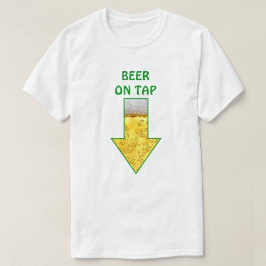 Beer op Tap Funny Tshirts (Design voorkant)