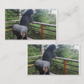 Beer op vakantie visitekaartje (Voorkant / Achterkant)