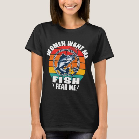 Beer op visvangst met hengel t-shirt (Voorkant)