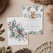 Beer Op Weg Botanische Salie Groene Baby Shower