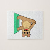 Beer op Yoga Fitness Legpuzzel (Horizontaal)