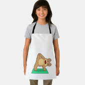 Beer op Yoga Fitness Schort (Insitu)