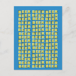 BEER OPTISCHE ILLUSIE BRIEFKAART
