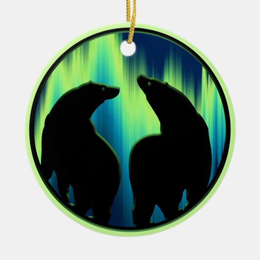 Beer Ornament - Gepersonaliseerde wildernis Art De (Voorkant)