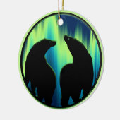 Beer Ornament - Gepersonaliseerde wildernis Art De (Links)