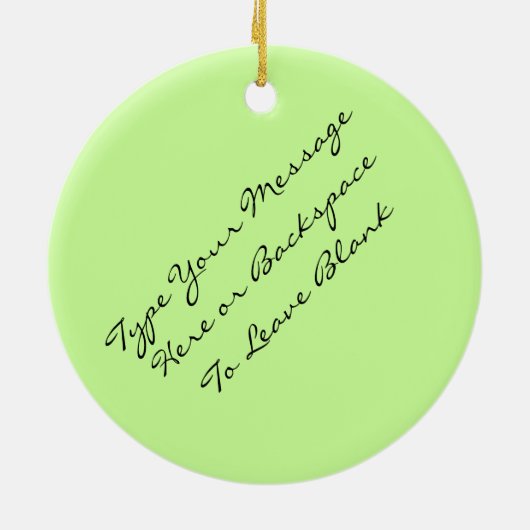 Beer Ornament - Gepersonaliseerde wildernis Art De (Achterkant)