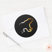 BEER-OVERZICHT RONDE STICKER (Envelop)