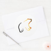 BEER-OVERZICHT RONDE STICKER (Envelop)