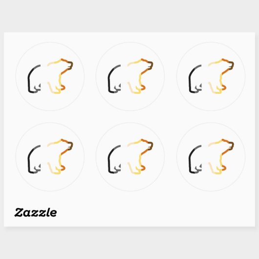 BEER-OVERZICHT RONDE STICKER (Vel)