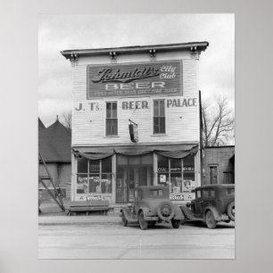 Beer Palace Tavern, 1940. foto Poster