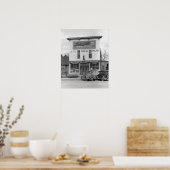 Beer Palace Tavern, 1940. Oude foto Poster (Keuken)