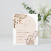 Beer Pampas Baby shower budgettair Bohemen Script (Staand voorkant)