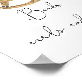 Beer Panda boekt kaarten en geschenken Poster (Hoek)