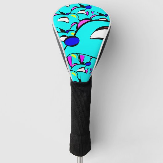 Beer Pandemic Golfheadcover (Voorkant)