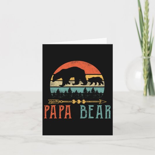 Beer pappa Grappige heren Vaderdag Cadeau-idee Kaart (Voorkant)