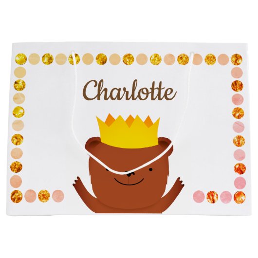 Beer partij groot cadeauzakje (Voorkant)