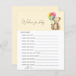 Beer - partijspel | wensen voor baby-spel