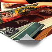 Beer Party Pin-up Poster (Hoek)