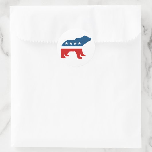 BEER PARTY RONDE STICKER (Tas)