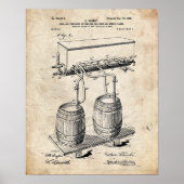 Beer Patent Poster (Voorkant)