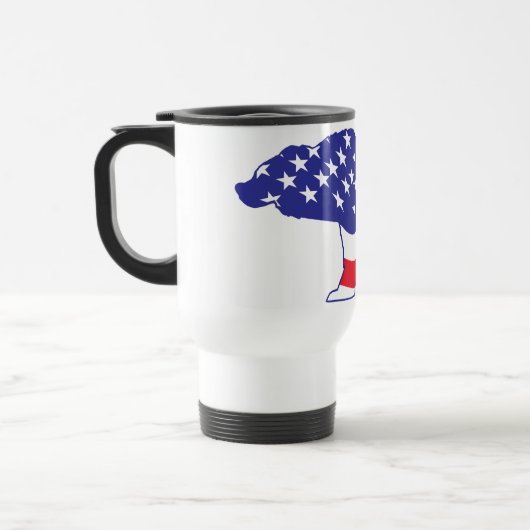 Beer Patriotic Grizzly Reisbeker (Links)