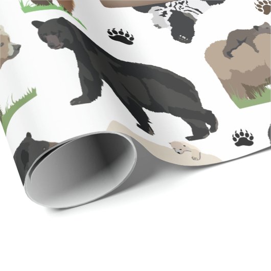 Beer Patroon Cadeaupapier (Rol Hoek)