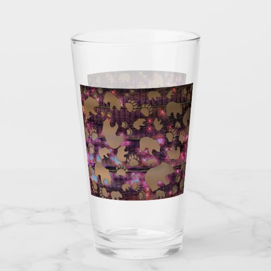 Beer Patroon Glas (Voorkant)