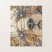 Beer Patroon Puzles Mural Artwork Complex Jigzaag Legpuzzel (Verticaal)