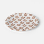 Beer Patroon Verjaardagsfeest Papieren Borden Papieren Bordje (Gekanteld)