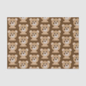 Beer Pattern Woodland Baby shower Tissue Paper Tissuepapier (Voorkant)