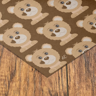 Beer Pattern Woodland Baby shower Tissue Paper Tissuepapier