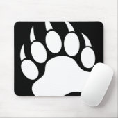 Beer Pauw (omgekeerd) Muismat (Met muis)