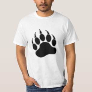 Beer Paw/Claw Silver-voering - Shirt
