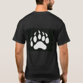 Beer Paw-draden T-shirt (Achterkant)