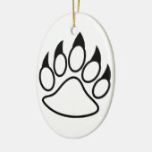 Beer Paw Keramisch Ornament (Links)